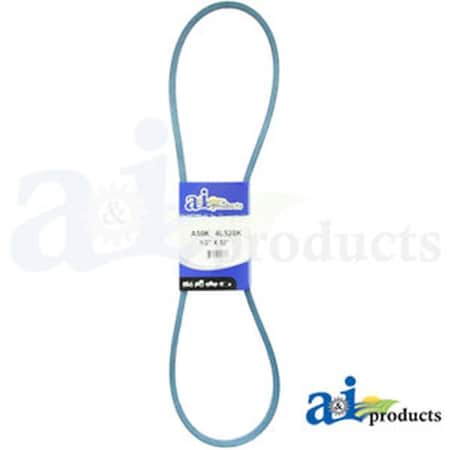 Aftermarket Made With Aramid Blue VBelt 12 X 52 A-A50K